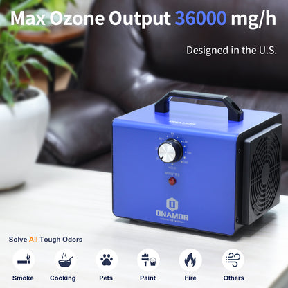 Ozone Generator Air Purifier Cleaner NM-008 36000mg/H